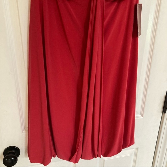 JS Collections Red Strapless Dress - Picture 4 of 12